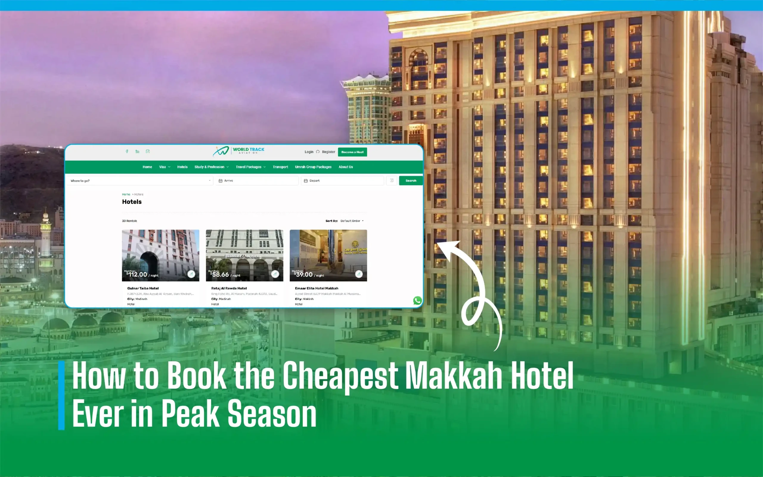 How to Book the Cheapest Makkah Hotel